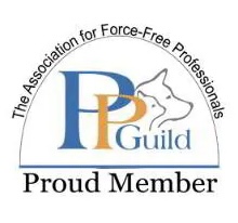 Pet Professional Guild Australia - The Association for Force-Free Professionals - Proud Member badge