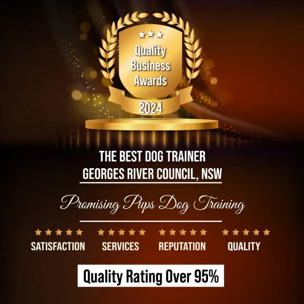 Quality Business Awards 2024 - Best Dog Trainer, Georges River Council, NSW
